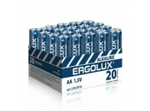 Батарейка Ergolux LR6 AA BOX20 ПРОМО Alkaline 1.5V (20/480)