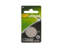 Батарейка GP CR2430 BL1 Lithium 3V (1/10/100/900)