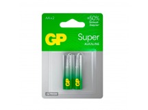 Батарейка GP Super G-Tech LR6 AA BL2 Alkaline 1.5V (2/20/160)