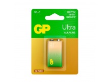 Батарейка GP ULTRA G-Tech Крона 6LR61 BL1 Alkaline 9V (1/10/200)