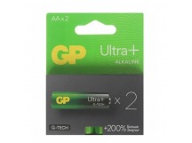 Батарейка GP ULTRA PLUS G-tech LR6 AA BL2 Alkaline 1.5V (2/20/160)