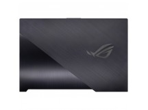 Крышка матрицы для ноутбука Asus ROG Strix G15 G512LV черная глянцевая (металл)
