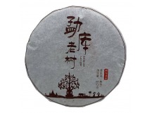 Чай Пуэр Шу 357гр 2018г Старое Дерево Мэнку фабрика Гу И блин Черный