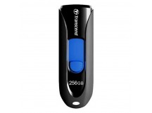 USB 3.0  256GB  Transcend  JetFlash 790  чёрный/синий