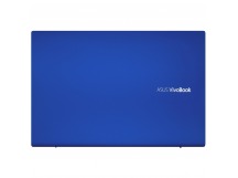 Крышка матрицы для ноутбука Asus VivoBook S431FA синяя (металл)