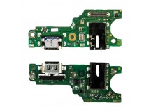 Шлейф для Vivo Y19s (V2419) плата на системный разъем/разъем гарнитуры/микрофон - Премиум