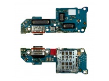 Шлейф для Realme 14T 5G (RMX5078) плата системный разъем/разъем SIM/микрофон - Премиум