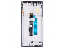 Дисплей для Xiaomi Redmi Note 14S (2502FRA65G) модуль с рамкой Черный - OR (SP)