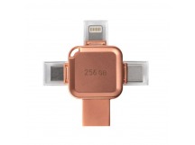 UFD 3.0/3.1 Smartbuy 256GB MC15A Metal Quad Apricot (SB256GBMC15A)