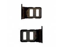 Держатель SIM для Tecno Pova 7 Ultra 5G (LJ9) Черный