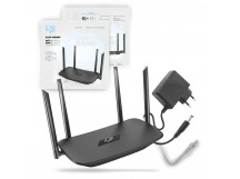 Wi-Fi Роутер LP-LINK WR880 AC1200, 2.4/5ГГц, 4 порта LAN (черный)