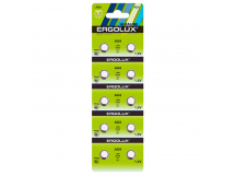 Батарейка Ergolux G4/LR626/LR66/377A/177 BL10 Alkaline 1.5V (10/100/2000)