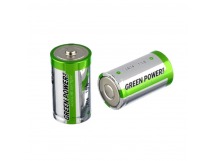 Батарейка GREEN POWERlab LR14 C Shrink 2 Alkaline 1.5V (2/24/288)