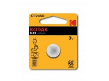 Элемент питания Kodak MAX CR2450 BL1 Lithium 3V (1/60/240)