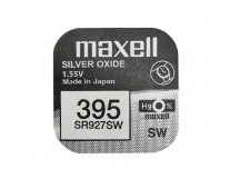 Батарейка Maxell 395/399 BL1 Silver Oxide 1.55V 0%Hg (1/10/100)