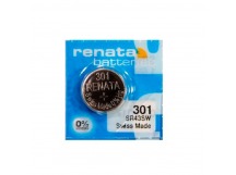 Батарейка Renata 301 (SR43SW) Silver Oxide 1.55V (1/10/100)