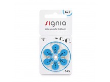 Батарейка Siemens Signia ZA675 BL6 Zinc Air 1.45V (6/60/300)