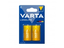 Батарейка Varta LONGLIFE LR14 C BL2 Alkaline 1.5V (4114) (2/20/200)