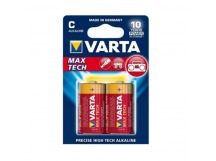 Батарейка Varta LONGLIFE MAX POWER (MAX TECH) LR14 C BL2 Alkaline 1.5V (4714) (2/20/200)