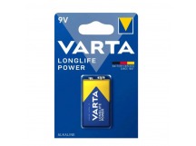 Батарейка Varta LONGLIFE Крона 6LR61 BL1 Alkaline 9V (4122) (1/10/50)