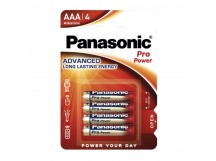 Батарейка Panasonic PRO Power LR03 AAA BL4 Alkaline 1.5V (4/48/240)