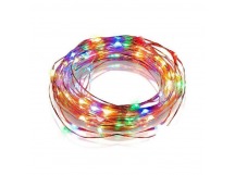 Гирлянда Космос 1.5м лампочки нить от батареек ассорти (1/150)