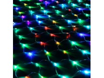 Гирлянда Космос 320LED 2.3*2.1м лампочки сетка 8 режимов ассорти (1/40)
