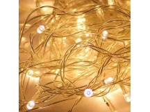 Гирлянда Космос 80LED 8.8м лампочки нить 8 режимов белый (1/50)