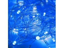 Гирлянда Космос 80LED 8.8м лампочки нить 8 режимов синий (1/50)