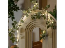 Гирлянда Космос Ветвь эвкалипта 96LED 1.8м 6ч таймер белый теплый (1/32)