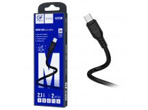 Кабель GFPower 23M USB (m)-microUSB (m) 2м 2.1A ПВХ черный (1/200/800)