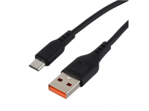 Кабель GoPower GP01M-2M USB (m)-microUSB (m) 2м 2.1A черный (1/200/800)