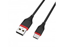 Кабель GFPower 17T USB (m)-Type-C (m) 1м 2.4A ПВХ черный (1/648)