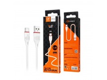 Кабель GFPower 17T USB (m)-Type-C (m) 1м 2.4A ПВХ белый (1/648)