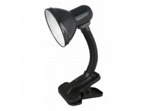 Светильник настольный Ultraflash UF-320P 60W 230V E27 прищепка черный (1/36)