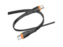 Кабель TypeC - TypeC BOROFONE BX118 60W (черный) 1м, мятая упаковка