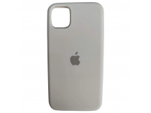 Чехол силиконовый Silicone Case ORG iPhone 11 белый (01)