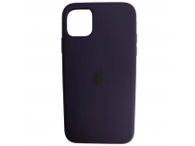 Чехол силиконовый Silicone Case ORG iPhone 11 темно-фиолетовый (22)
