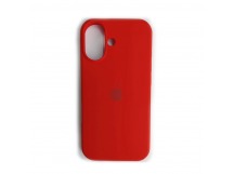 Чехол силиконовый Silicone Case ORG iPhone 17 красный (07)