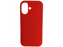 Чехол силиконовый Silicone Case ORG iPhone 17 красный (07)