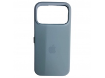 Чехол силиконовый Silicone Case ORG iPhone 17 Pro голубой (11)