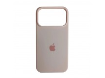 Чехол силиконовый Silicone Case ORG iPhone 17 Pro пудра (02)