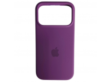 Чехол силиконовый Silicone Case ORG iPhone 17 Pro фиолетовый (24)
