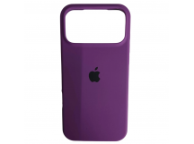 Чехол силиконовый Silicone Case ORG iPhone 17 Pro Max фиолетовый (24)