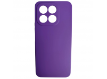 Чехол силиконовый Honor X6C Silicone Cover без лого фиолетовый