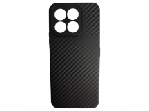 Чехол силиконовый Honor X6C карбон черный