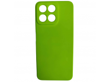 Чехол силиконовый Honor X7C Silicone Case без лого салатовый