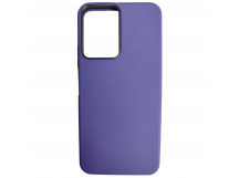 Чехол пластиковый Tecno Spark Go 2/Spark 40C/Smart 10 ЭкоКожа с оободком сиреневый