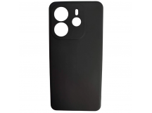 Чехол силиконовый Xiaomi Redmi Note 14 Soft Touch матовый черный