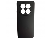 Чехол силиконовый Xiaomi Redmi Note 14 Pro Soft Touch матовый черный